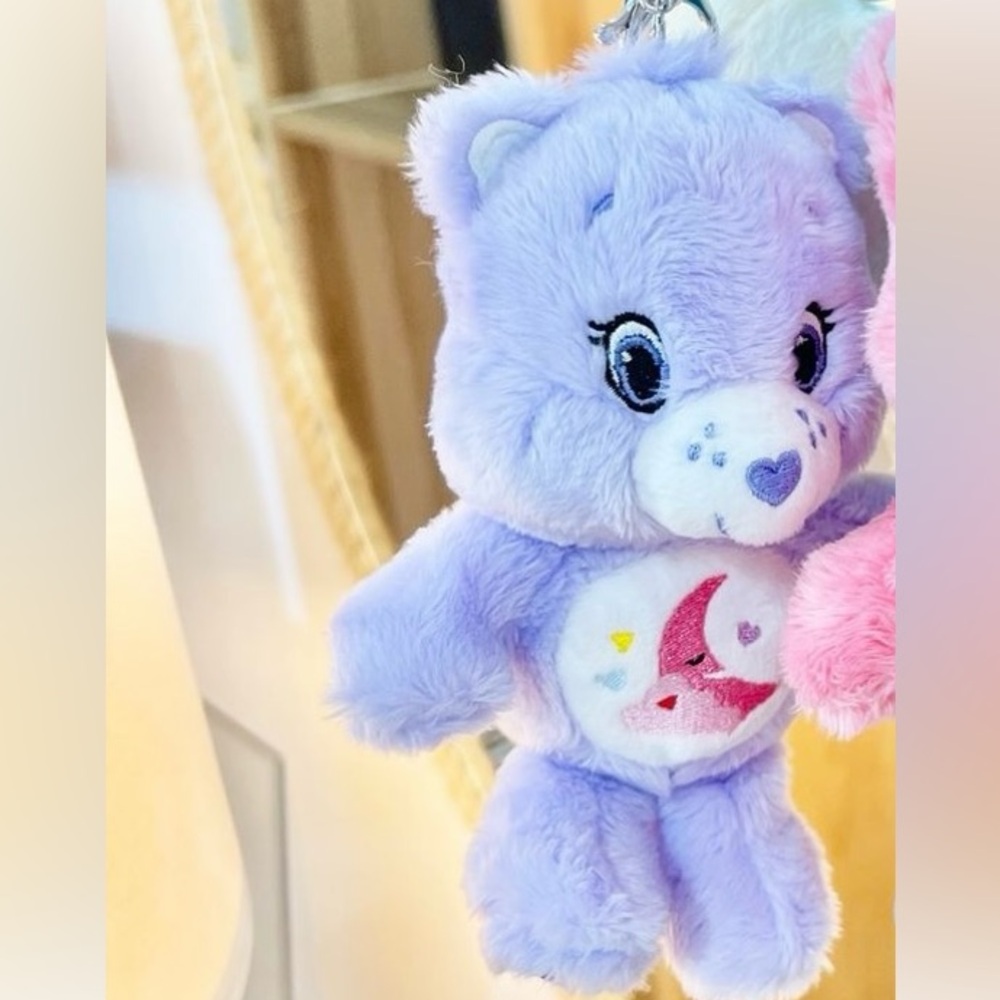 Care Bears Keychain- Sweet Dreams Bear -(NEW/ 1 keychain)